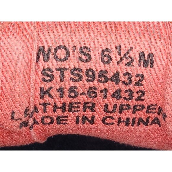 Sperry Top Sider Womens Sneakers Shoes Pink Seacoast Leather Lace Up Size 6.5M - Picture 9 of 9